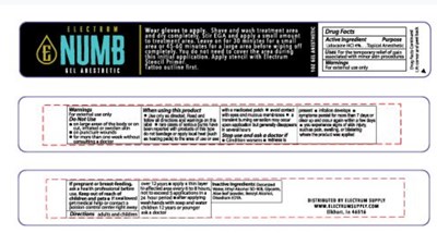 Numb Jar Label (Numb Gel)